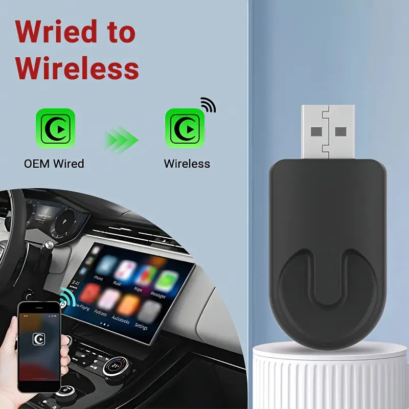 Wireless CarPlay Android Auto Wireless Adapter